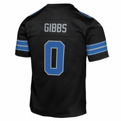 Nike Jahmyr Gibbs Detroit Lions Youth Game Jersey Black