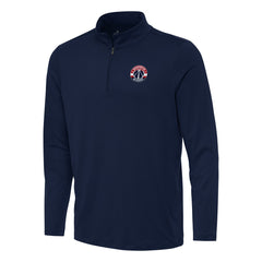 Washington Wizards Antigua Reprocess Quarter-Zip Top Navy