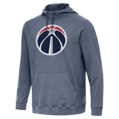 Washington Wizards Antigua Cloud Pullover Hoodie Heather Navy