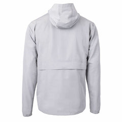 Cleveland Browns Cutter & Buck Charter Eco Recycled Anorak Half-Zip Hoodie Jacket Gray