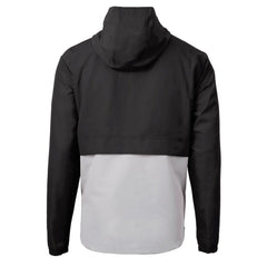 Cleveland Browns Cutter & Buck Charter Eco Recycled Anorak Half-Zip Hoodie Jacket Black