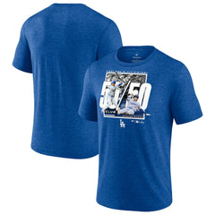 Shohei Ohtani Los Angeles Dodgers Fanatics 50/50 Club T-Shirt - Heather Royal - Fanatics Lifestyle