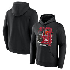 Tampa Bay Buccaneers Bud Light Pullover Hoodie Black