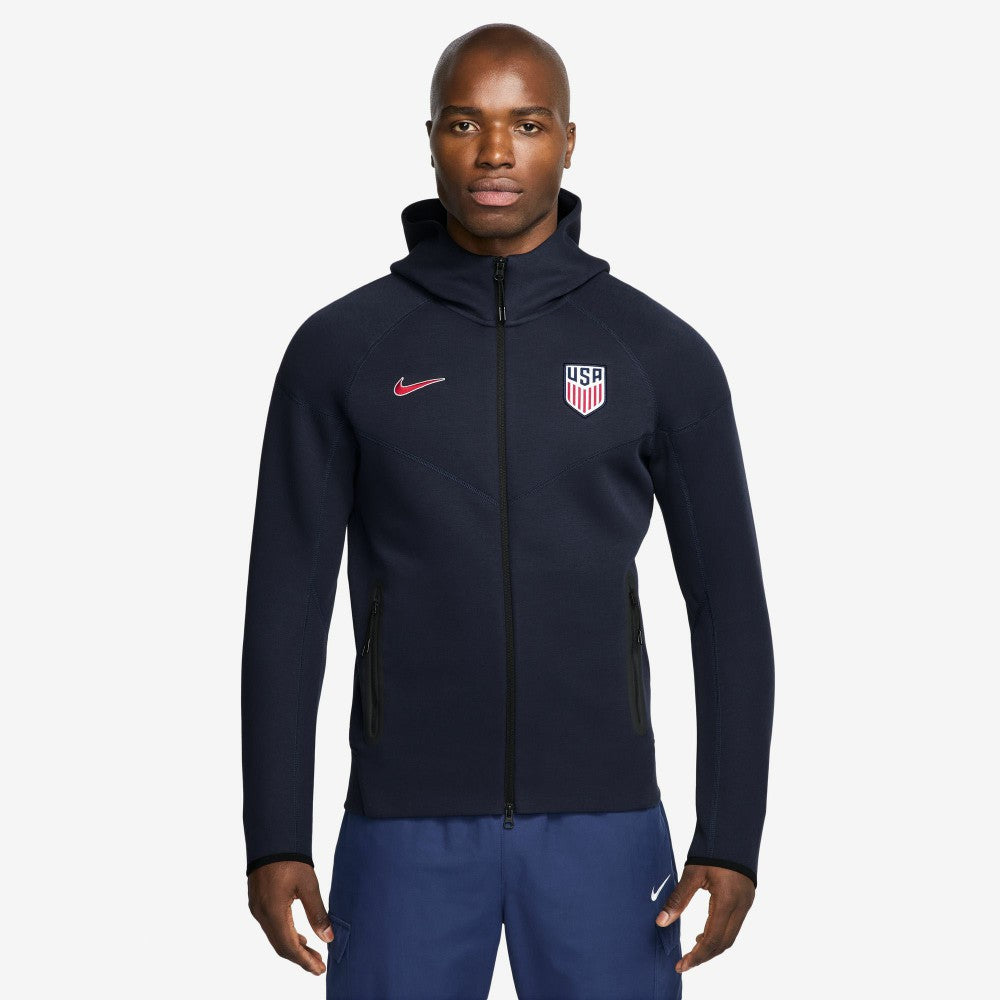 USMNT Tech Fleece Full-Zip Hoodie - Navy - Nike
