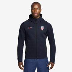 USMNT Tech Fleece Full-Zip Hoodie - Navy - Nike