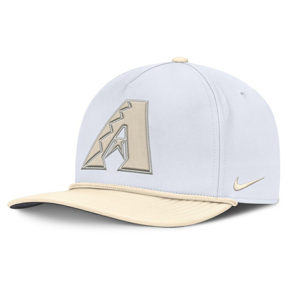 Arizona Diamondbacks Nike Pro Performance Snapback Hat - White/Cream - Nike Sale