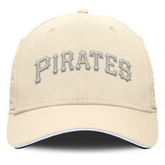 Pittsburgh Pirates Nike Rise Performance Flex Hat - Cream - Nike Lifestyle