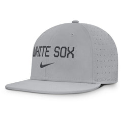 Chicago White Sox Nike True Performance Fitted Hat - Gray - Nike Discount