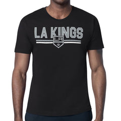 Los Angeles Kings Starter Mesh Look Team Name T-Shirt - Black - NHL 202296537