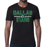 Dallas Stars Starter Mesh Look Team Name T-Shirt - Black - NHL 202296540