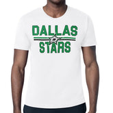 Dallas Stars Starter Mesh Look Team Name T-Shirt - White - NHL 202296590