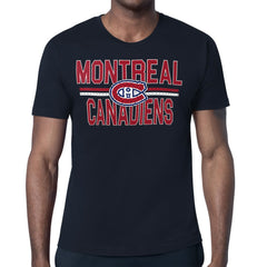 Montreal Canadiens Starter Mesh Look Team Name T-Shirt - Navy - NHL 202296602