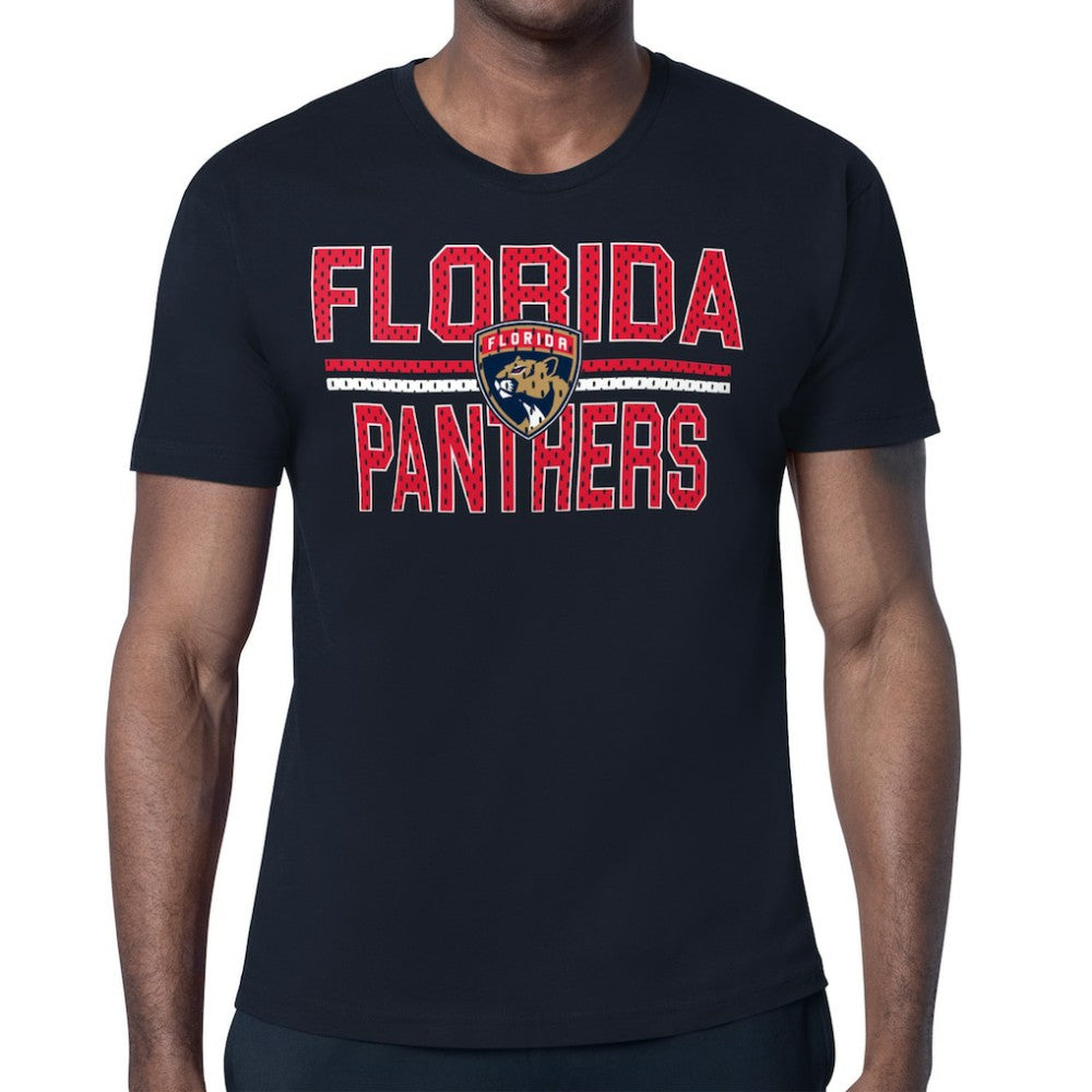 Florida Panthers Starter Mesh Look Team Name T-Shirt - Navy - NHL 202296614
