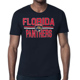 Florida Panthers Starter Mesh Look Team Name T-Shirt - Navy - NHL 202296614