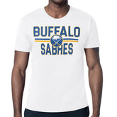 Buffalo Sabres Starter Mesh Look Team Name T-Shirt - White - NHL 202296619
