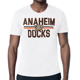 Anaheim Ducks Starter Mesh Look Team Name T-Shirt - White - NHL 202296621