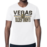 Vegas Golden Knights Starter Mesh Look Team Name T-Shirt - White - NHL 202296631