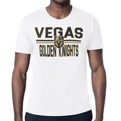 Vegas Golden Knights Starter Mesh Look Team Name T-Shirt - White - NHL 202296631