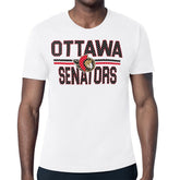 Ottawa Senators Starter Mesh Look Team Name T-Shirt - White - NHL 202296632