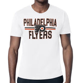 Philadelphia Flyers Starter Mesh Look Team Name T-Shirt - White - NHL 202296634