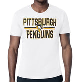 Pittsburgh Penguins Starter Mesh Look Team Name T-Shirt - White - NHL 202296635