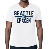 Seattle Kraken Starter Mesh Look Team Name T-Shirt - White - NHL 202296637
