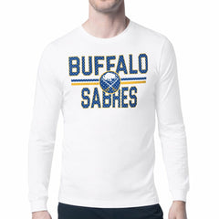 Buffalo Sabres Starter Mesh Look Team Name Long Sleeve T-Shirt - White - NHL 202296664
