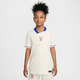 France Women's National Team Youth 2025/26 Away Replica Jersey Cream - Nike