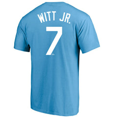 Bobby Witt Jr. Kansas City Royals Fanatics Big & Tall Name & Number T-Shirt - Royal - Fanatics Sale