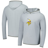 Minnesota Vikings Greyson Clothiers Colorado Long Sleeve Hoodie T-Shirt Gray