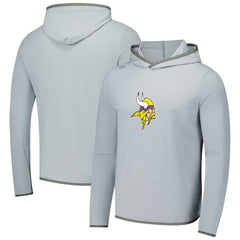 Minnesota Vikings Greyson Clothiers Colorado Long Sleeve Hoodie T-Shirt Gray