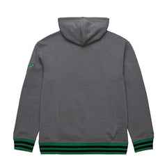 Mitchell & Ness Philadelphia Eagles Vintage Logo Snow Washed Fleece Pullover Hoodie Heather Gray