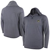 Milwaukee Brewers Butter Stripe Tri-Blend Long Sleeve Hoodie T-Shirt - Navy - MLB Online