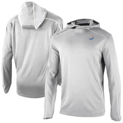 Los Angeles Dodgers Columbia Omni-Wick Shotgun Pullover Hoodie - Gray - Columbia Discount