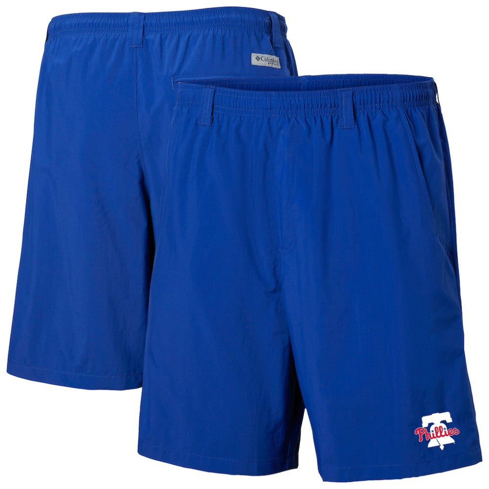 Philadelphia Phillies Columbia Backcast Shorts - Royal - Columbia Online