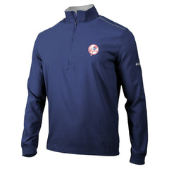 New York Yankees Columbia Omni-Wick Bogey's Paradise Quarter-Zip Top - Navy - Columbia Sale