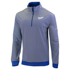 Los Angeles Dodgers Columbia Omni-Wick Even Lie Quarter-Zip Pullover Top - Royal - Columbia Discount