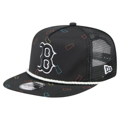 Boston Red Sox New Era Gummy Golfer Trucker Adjustable Hat - Black - New Era Sale