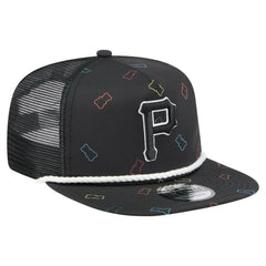 Pittsburgh Pirates New Era Gummy Golfer Trucker Snapback Hat - Black - New Era Online