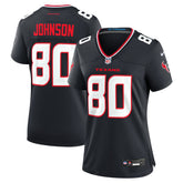 Nike Andre Johnson Houston Texans Women's Team Retired Player Game Jersey Navy