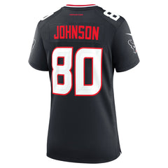 Nike Andre Johnson Houston Texans Women's Team Retired Player Game Jersey Navy