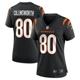 Nike Cris Collinsworth Cincinnati Bengals Women's Team Retired Player Game Jersey Black