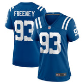 Nike Dwight Freeney Indianapolis Colts Women's Team Retired Player Game Jersey Royal