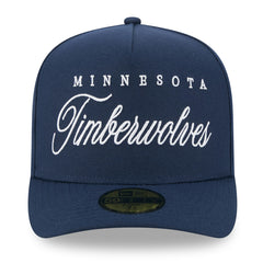 Minnesota Timberwolves 2025 NBA Draft A-Frame 59FIFTY Fitted Hat Navy | New Era
