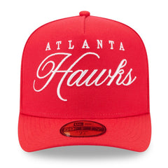 Atlanta Hawks 2025 NBA Draft A-Frame 59FIFTY Fitted Hat Red | New Era Lifestyle