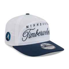 Minnesota Timberwolves 2025 NBA Draft On-Stage Nylon 19TWENTY Adjustable Hat White/Navy | New Era Lifestyle