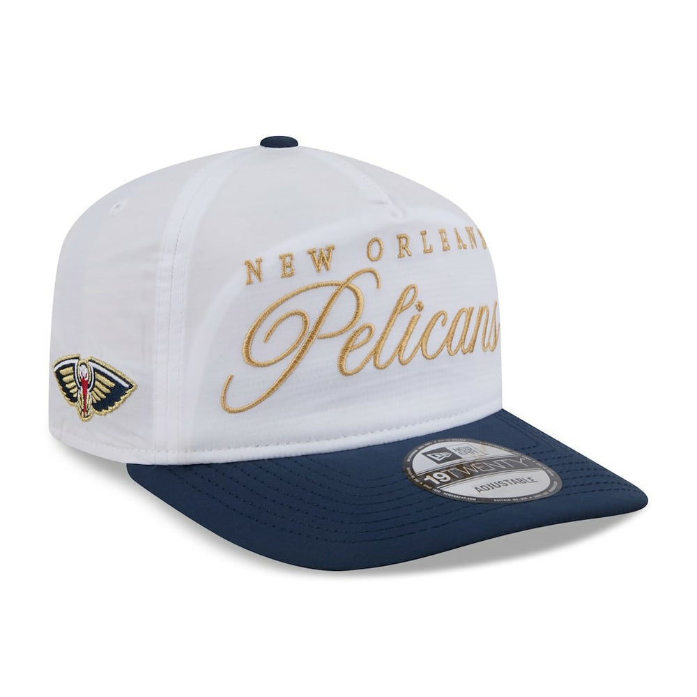 New Orleans Pelicans 2025 NBA Draft On-Stage Nylon 19TWENTY Adjustable Hat White/Navy | New Era discount