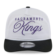 Sacramento Kings 2025 NBA Draft On-Stage Nylon 19TWENTY Adjustable Hat White/Black | New Era Lifestyle