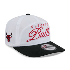 Chicago Bulls 2025 NBA Draft On-Stage Nylon 19TWENTY Adjustable Hat White/Black | New Era US