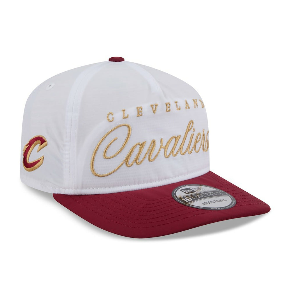 Cleveland Cavaliers 2025 NBA Draft On-Stage Nylon 19TWENTY Adjustable Hat for sale White/Wine | New Era Lifestyle